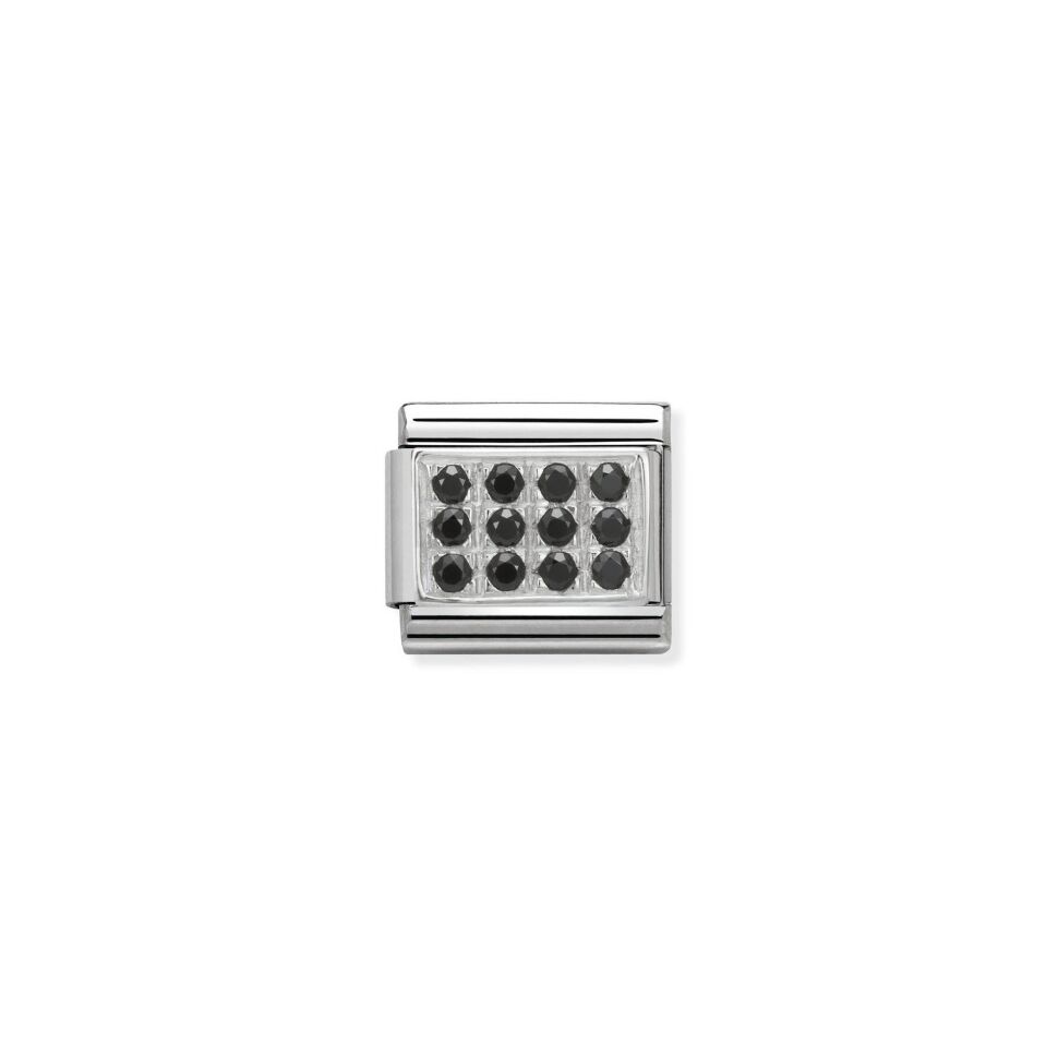 

Звено Nomination Pave Silvershine из стали 2100000261161