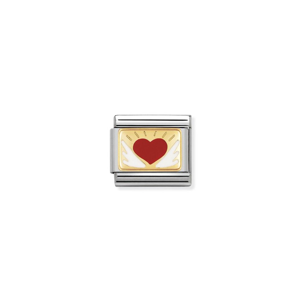 

Звено Nomination Love из стали 2100000259373