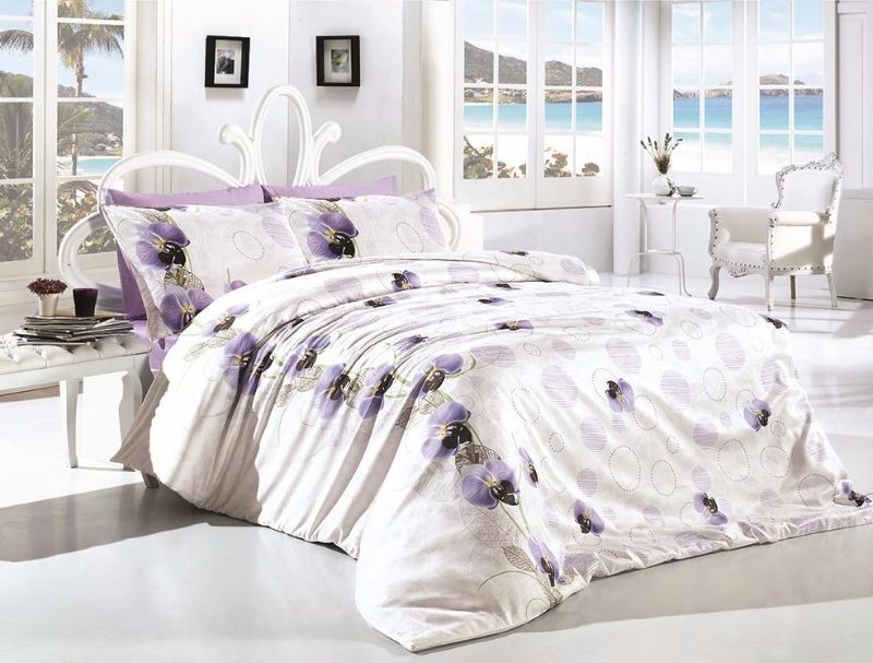 

Постельное белье First Choice Leora lila евро m013937