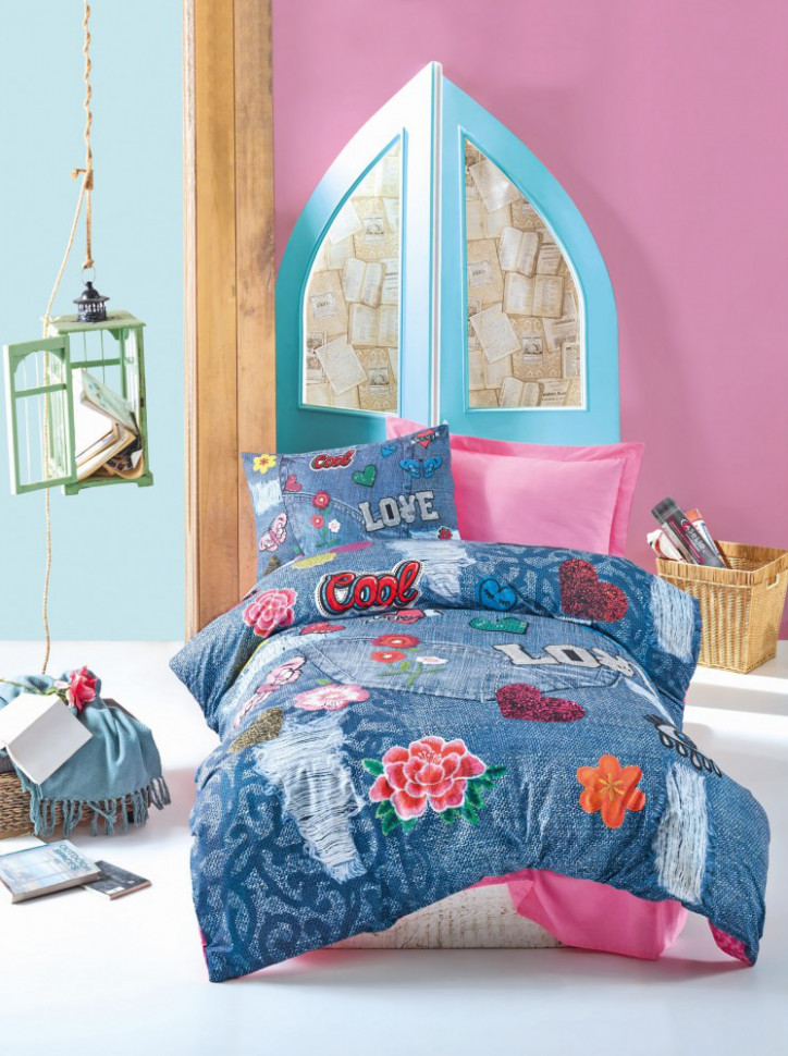 

Постельное белье подростковое Cotton Box Kelly pembe 160x220 08007781