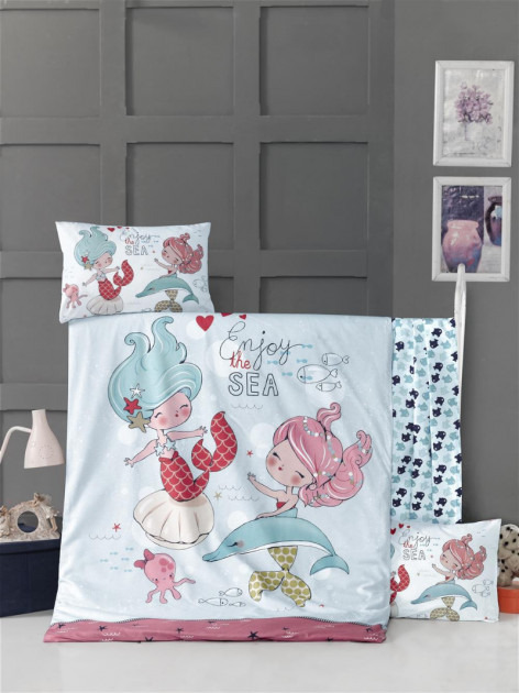

Постельное белье для новорожденных LightHouse Fish Girl 100x150 2200000550620