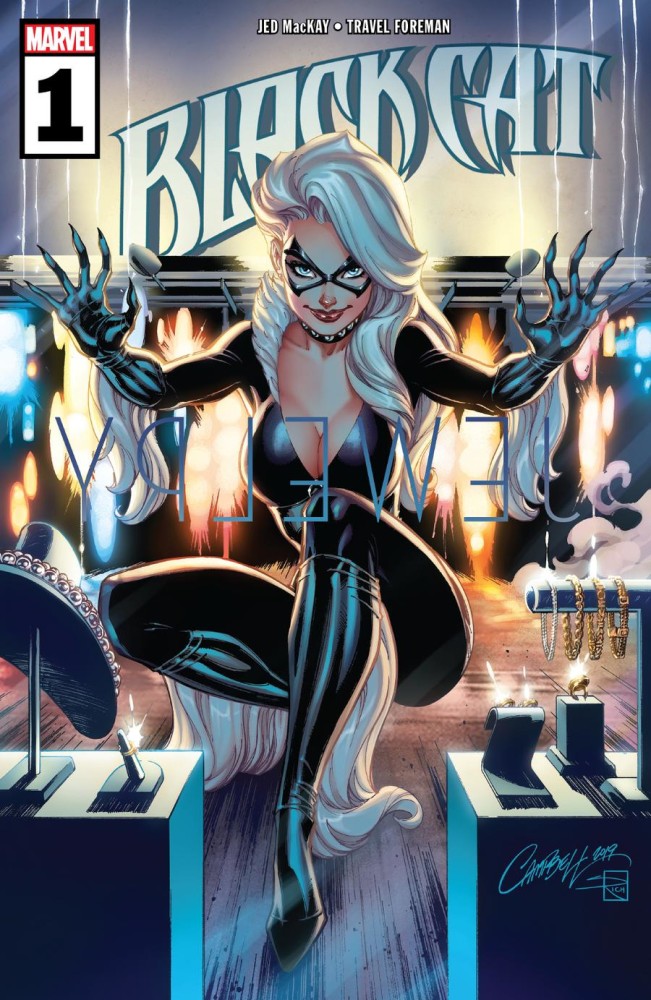 

Black Cat #1 Cover A 1st Ptg Regular J Scott Campbell Cover