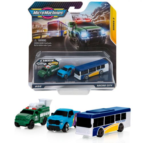 

Игровой набор "Micro Machines. Городской транспорт"