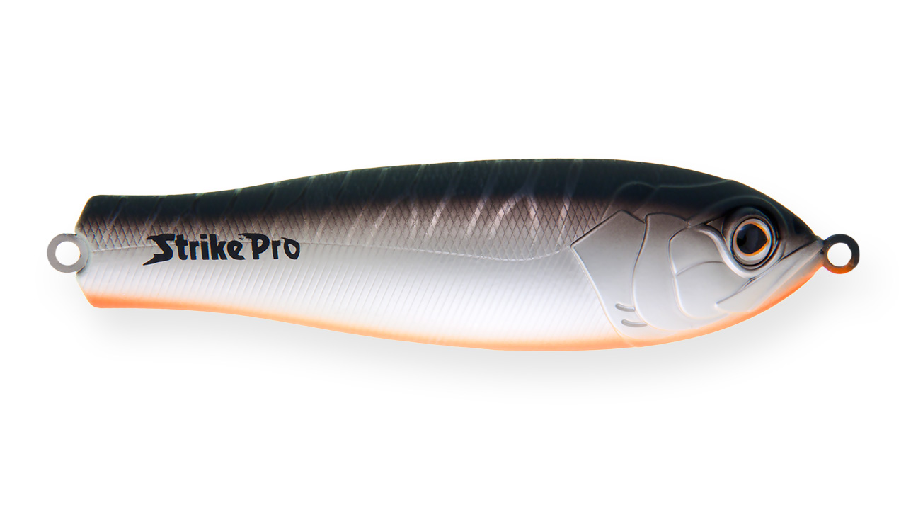 

Блесна колеблющаяся Strike Pro Salmon Profy 90CD, 90 мм, 22 гр, Двойник-незацепляйка, цвет: CA06ES/CA06ES Grey Shadow, (PST-03CD#CA06ES/CA06ES) (126026)