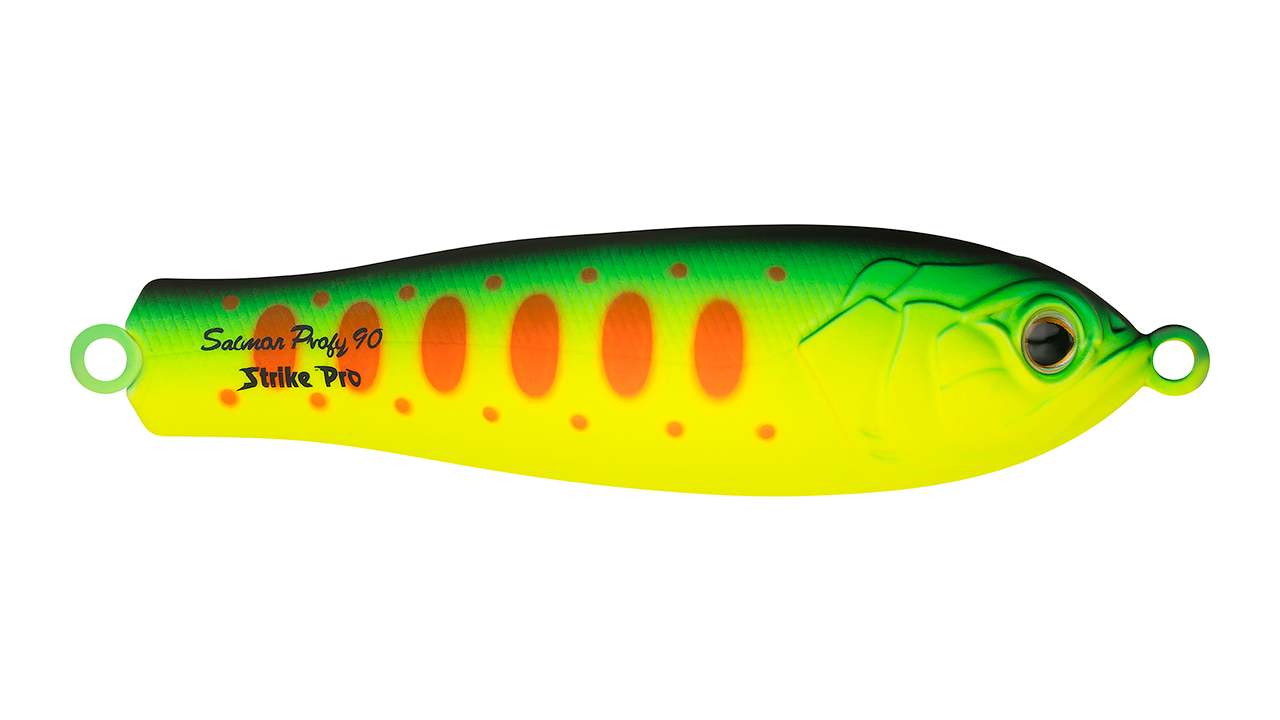 

Блесна колеблющаяся Strike Pro Salmon Profy 90, 90 мм, 22,4 гр, Тройник, цвет: A209S Acid Mat Char, (PST-03C#A209S-A209S) (145585)