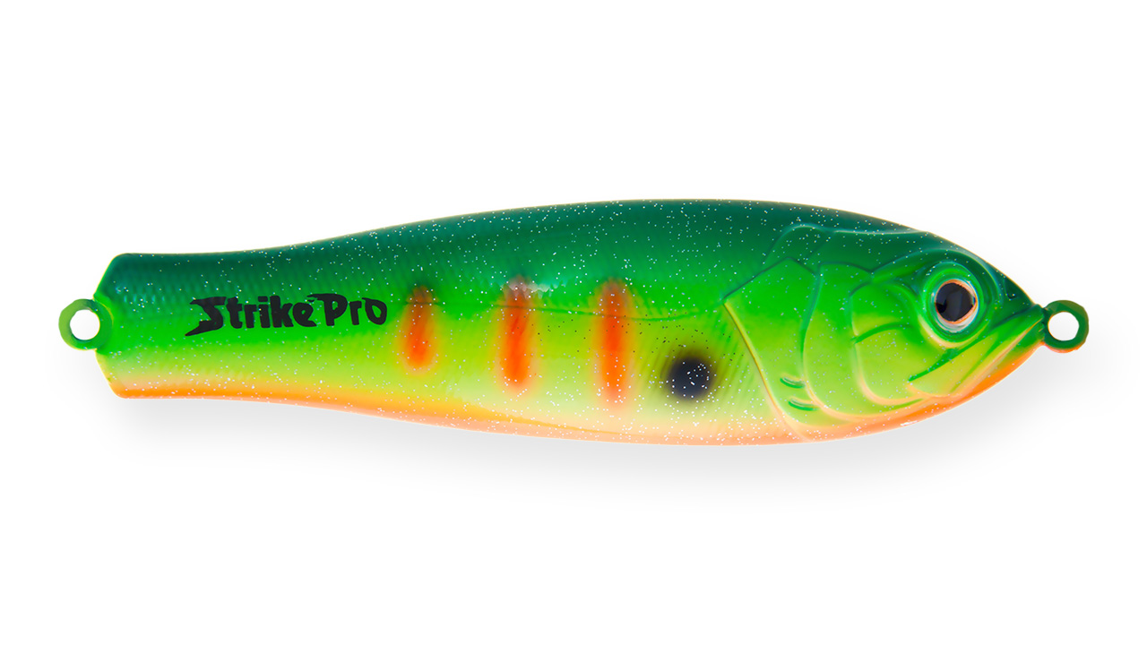 

Блесна колеблющаяся Strike Pro Salmon Profy 115, 115 мм, 45 гр, Тройник, (PST-03A#C48-KP) (80710)