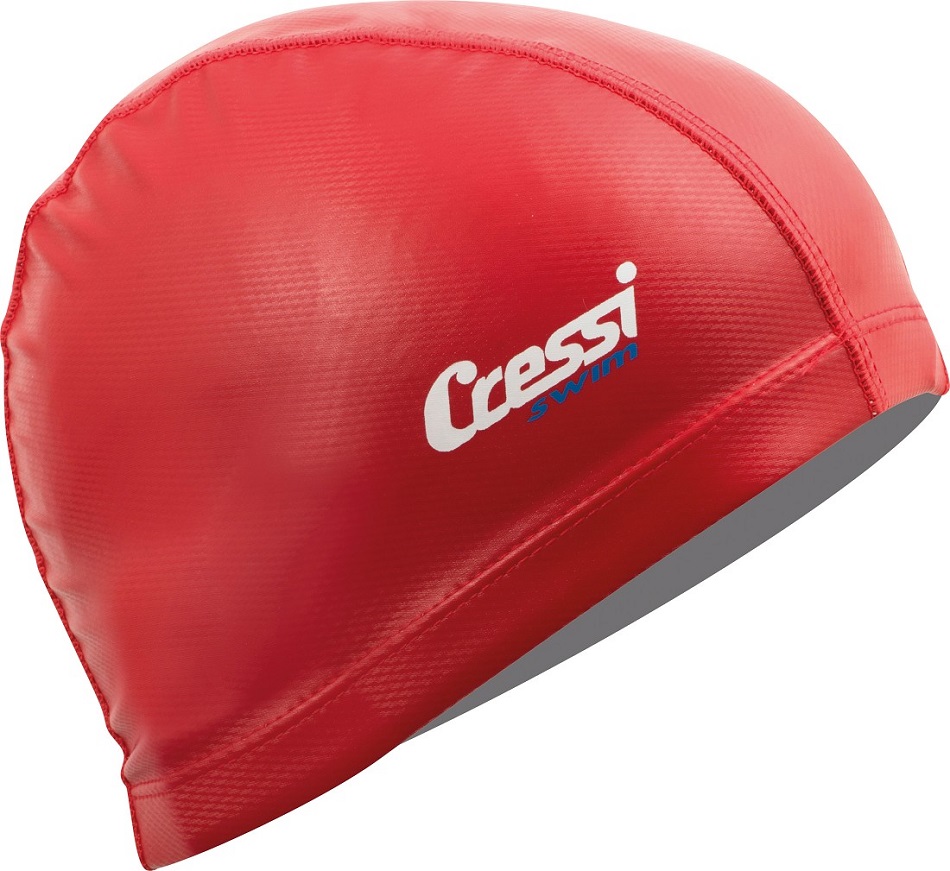 

Шапочка для плаванья Cressi PV Coated красная