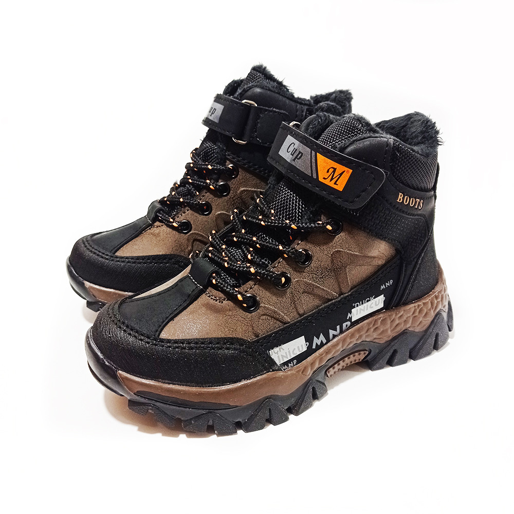 

Ботинки демисезонные Okshoes для мальчиков арт.3304-11 29р 18 см Коричнево-черные