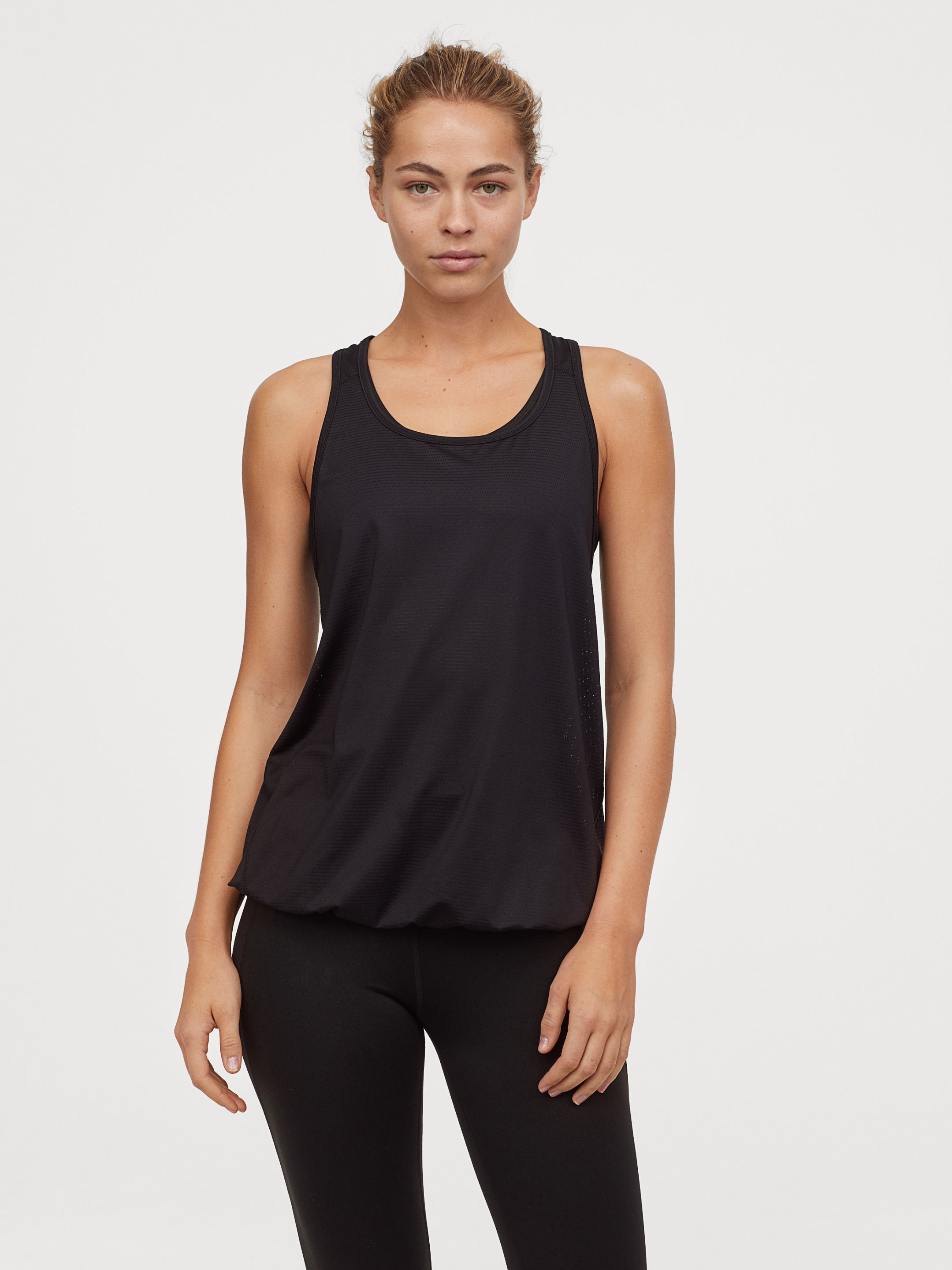 

Спортивная майка H&M XAZ136652NNXK  Черная, Спортивная майка H&M XAZ136652NNXK XS Черная