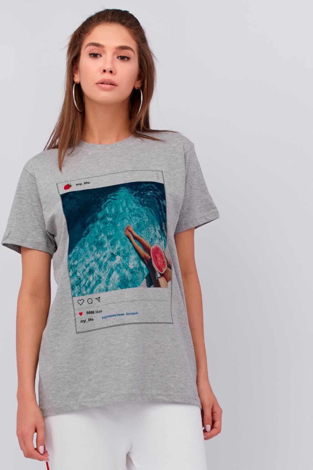 

Футболка yappi Oversize, Футболка yappi Oversize S