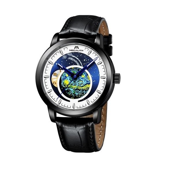 

Часы мужские Megalith 8213M Black-White