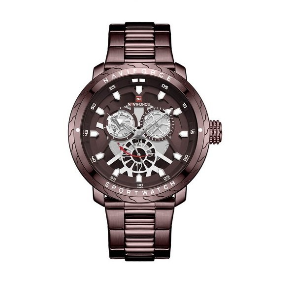 

Часы наручные Naviforce NF9158 All Brown 1096-0030
