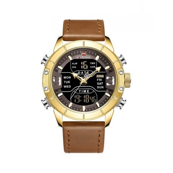 

Часы наручные Naviforce NF9153L Light Brown-Gold 1096-0003