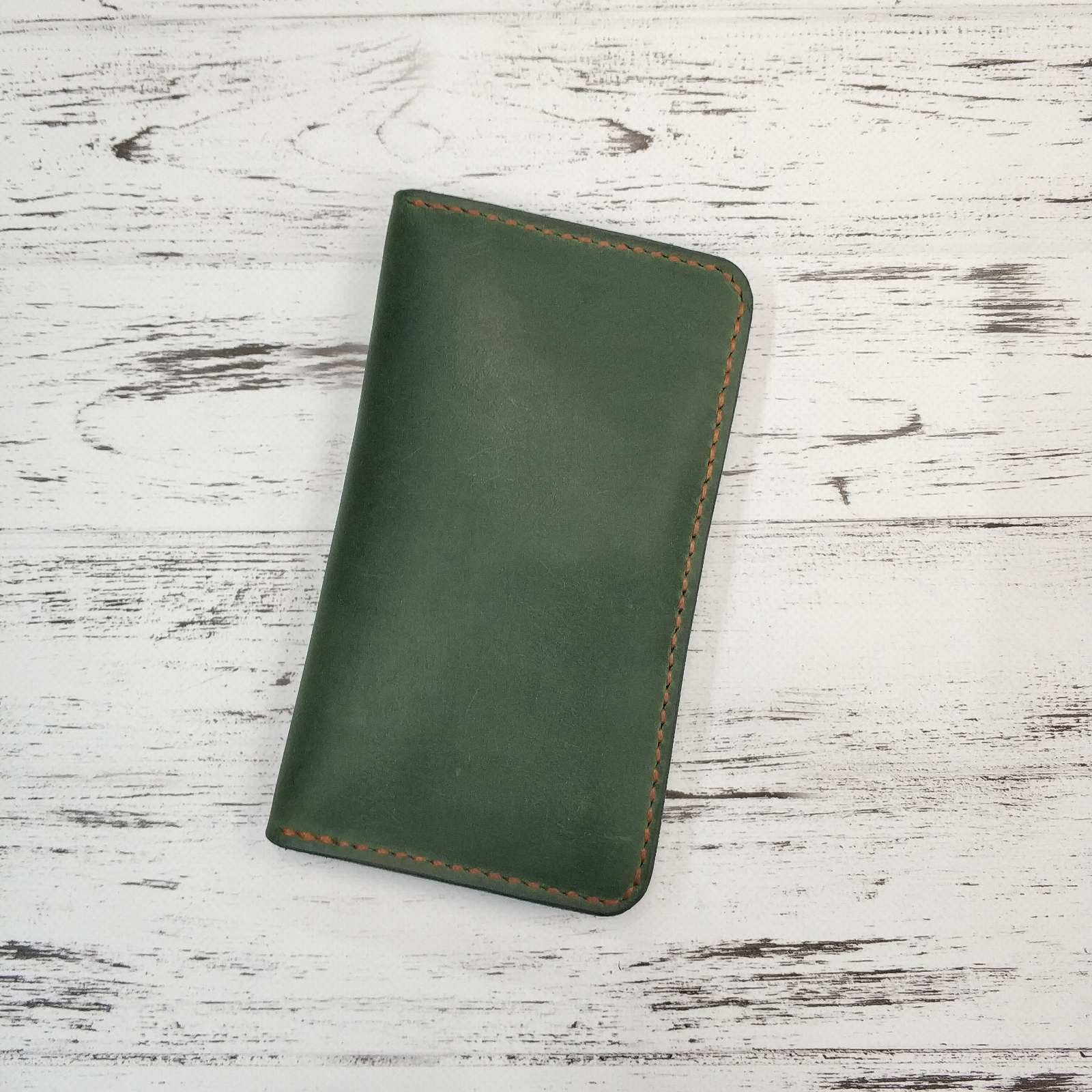 

Бумажник Stedley leather 20106 зелёный
