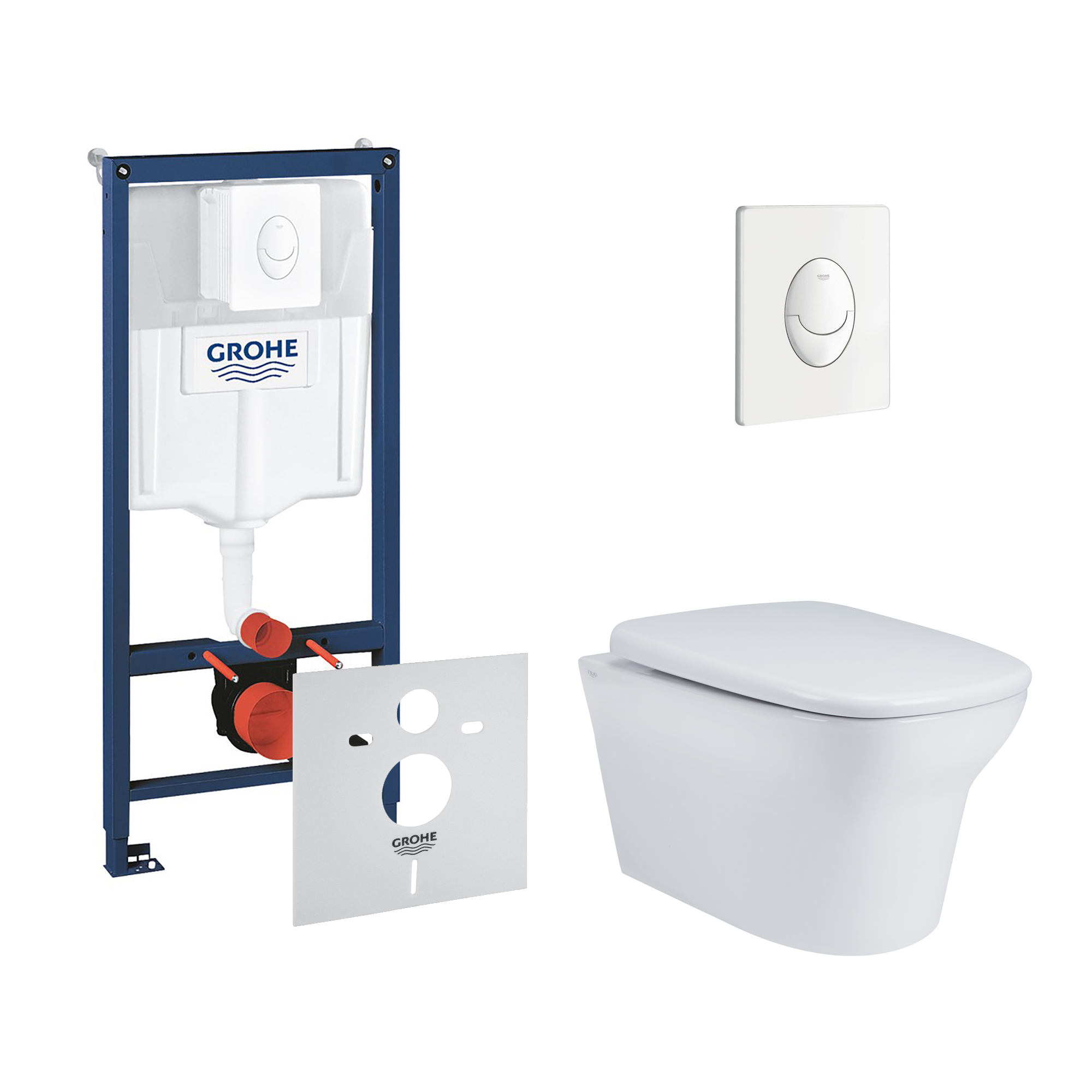 

Набор инсталляция 4 в 1 Grohe Rapid SL 38722001 + унитаз с сиденьем Qtap Gemini QT25332614EW (38722001QT25332614EW)