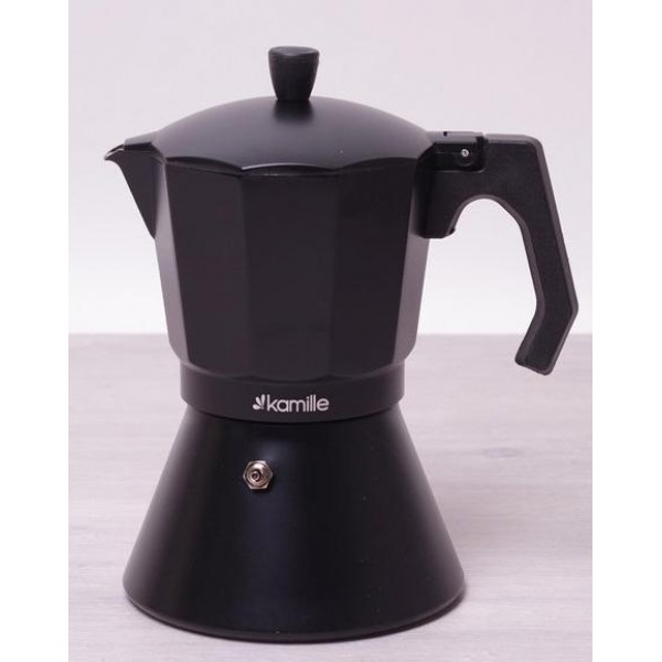 

Кофеварка гейзерная Kamille Black 450 мл
