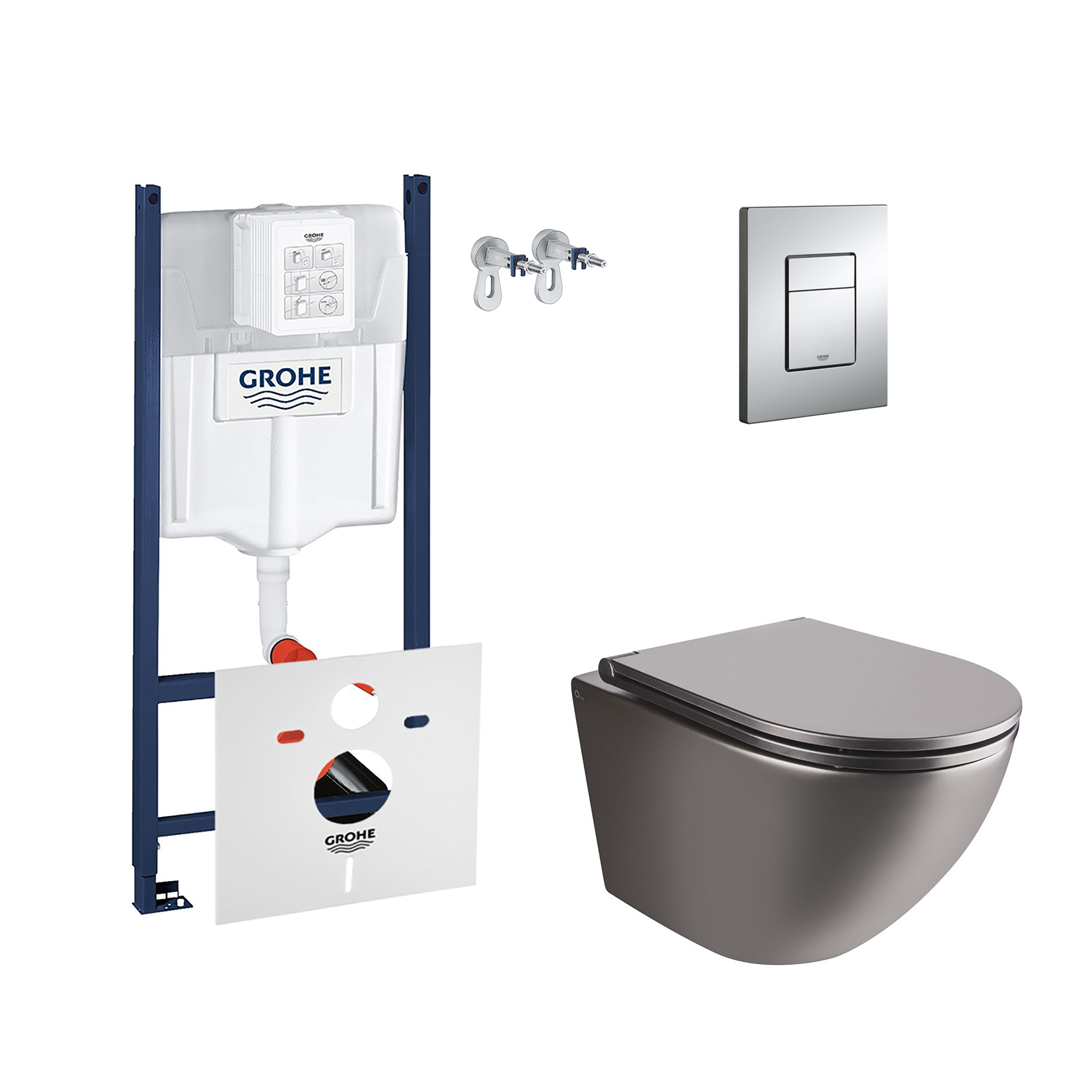 

Набор инсталляция 4 в 1 Grohe Rapid SL 3884000G + унитаз с сиденьем Qtap Robin QT1333046ENRMB (3884000GQT1333046ENRMB)