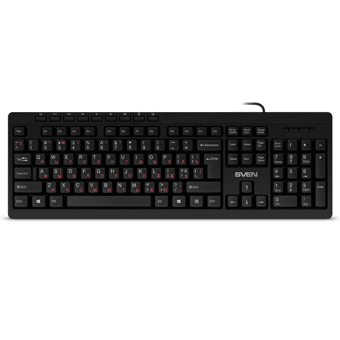 

Клавиатура SVEN KB-C3010 черная