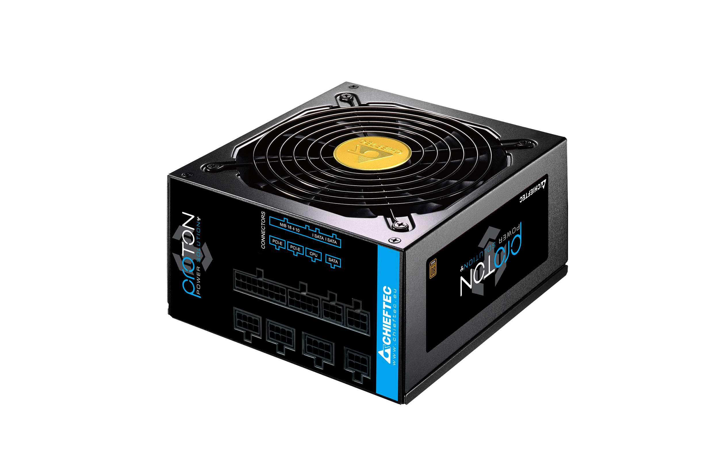 

Блок питания Chieftec BDF-850C Proton, ATX 2.3, APFC, 14cm fan, Bronze, modular, RTL