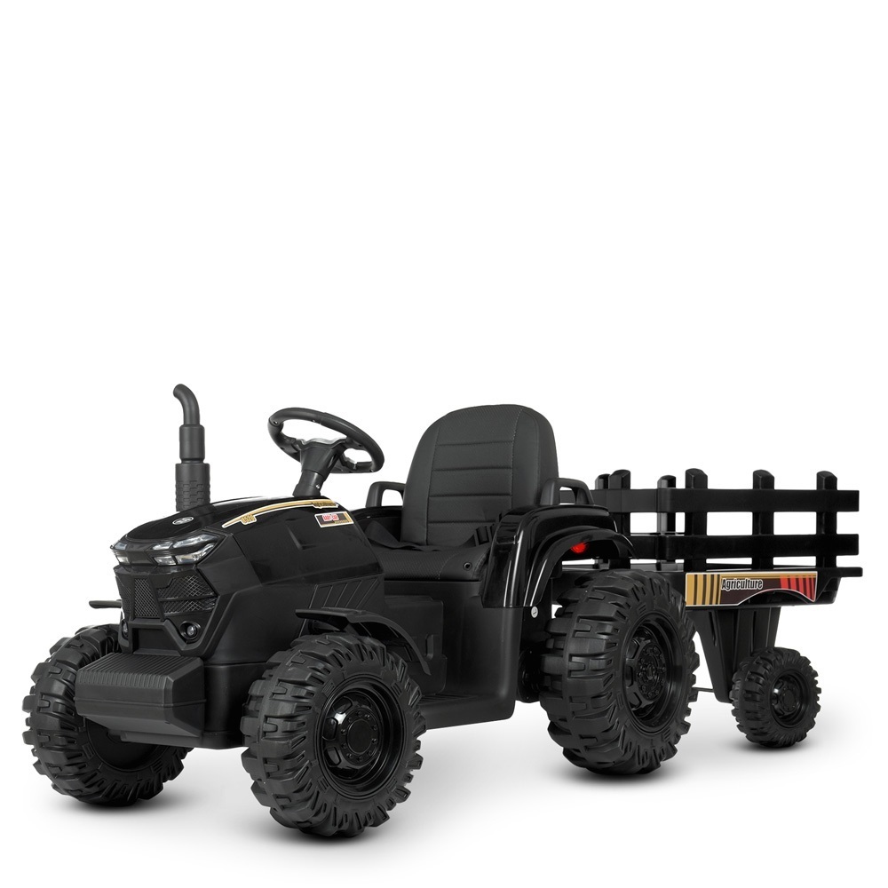 

Электромобиль Bambi Racer New 2х12V 7Ah трактор с прицепом M 4623EBLR-3(24V) Black-Red (M 4623EBLR)