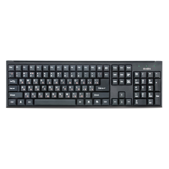 

Клавиатура SVEN Standard 303 Black USB UAH