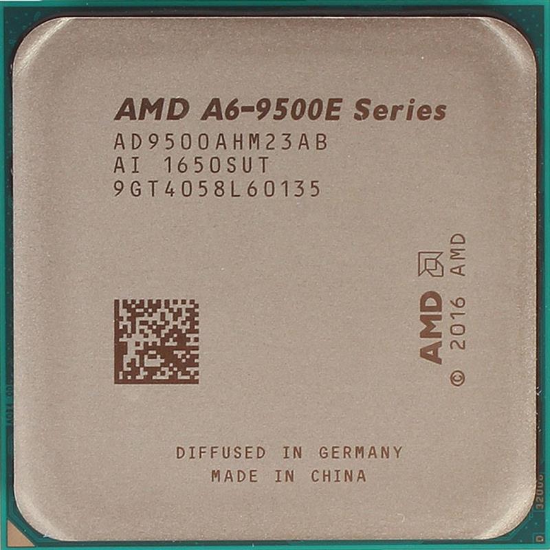 

AMD A6 X2 9500E (3GHz 35W AM4) Tray (AD9500AHM23AB)