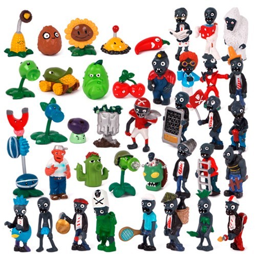 

Набор фигурок Растения против Зомби Plants vs Zombies 40 шт
