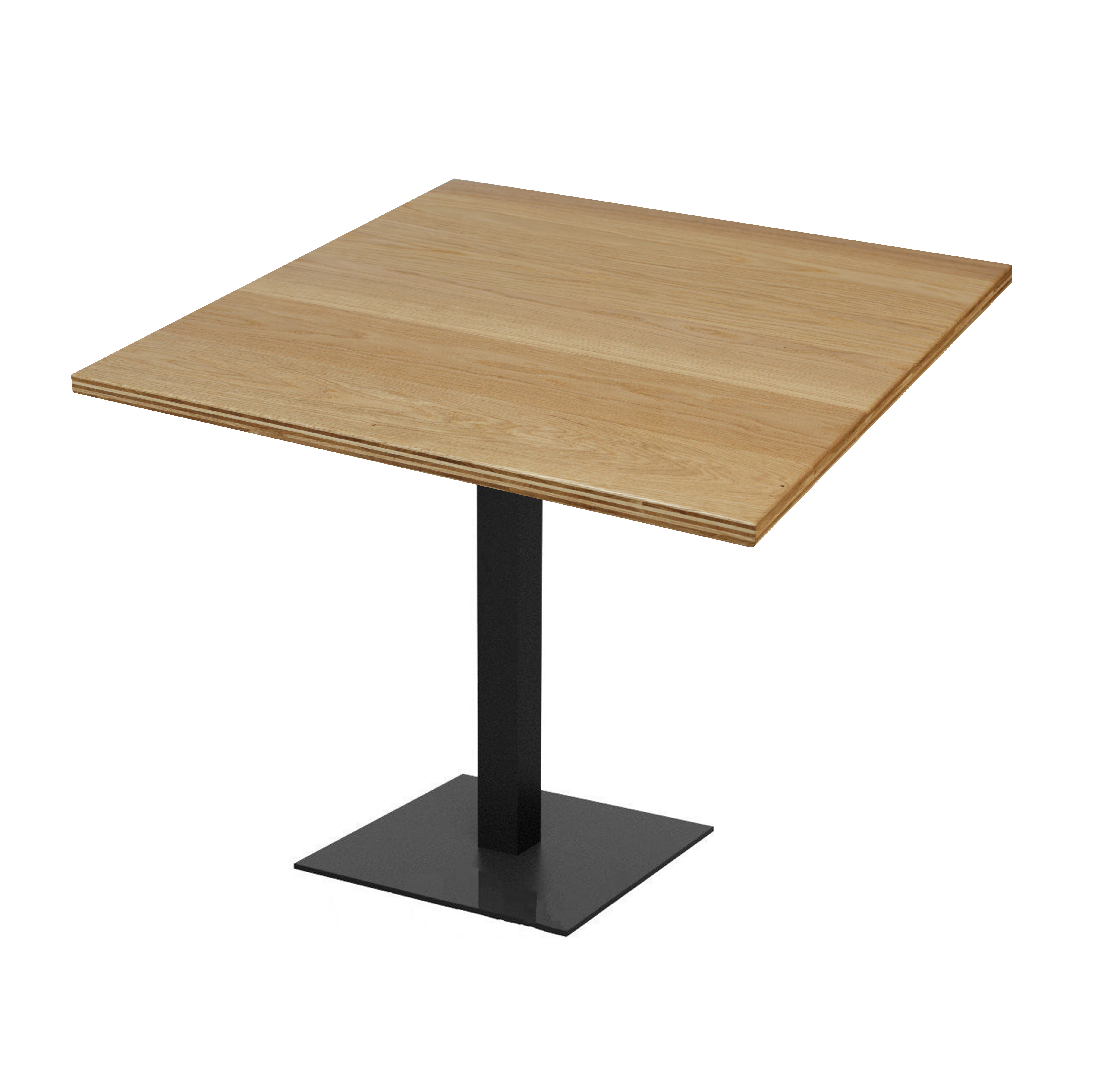 

Стол обеденный дубовый lineselect_03 750*750 ix-wood