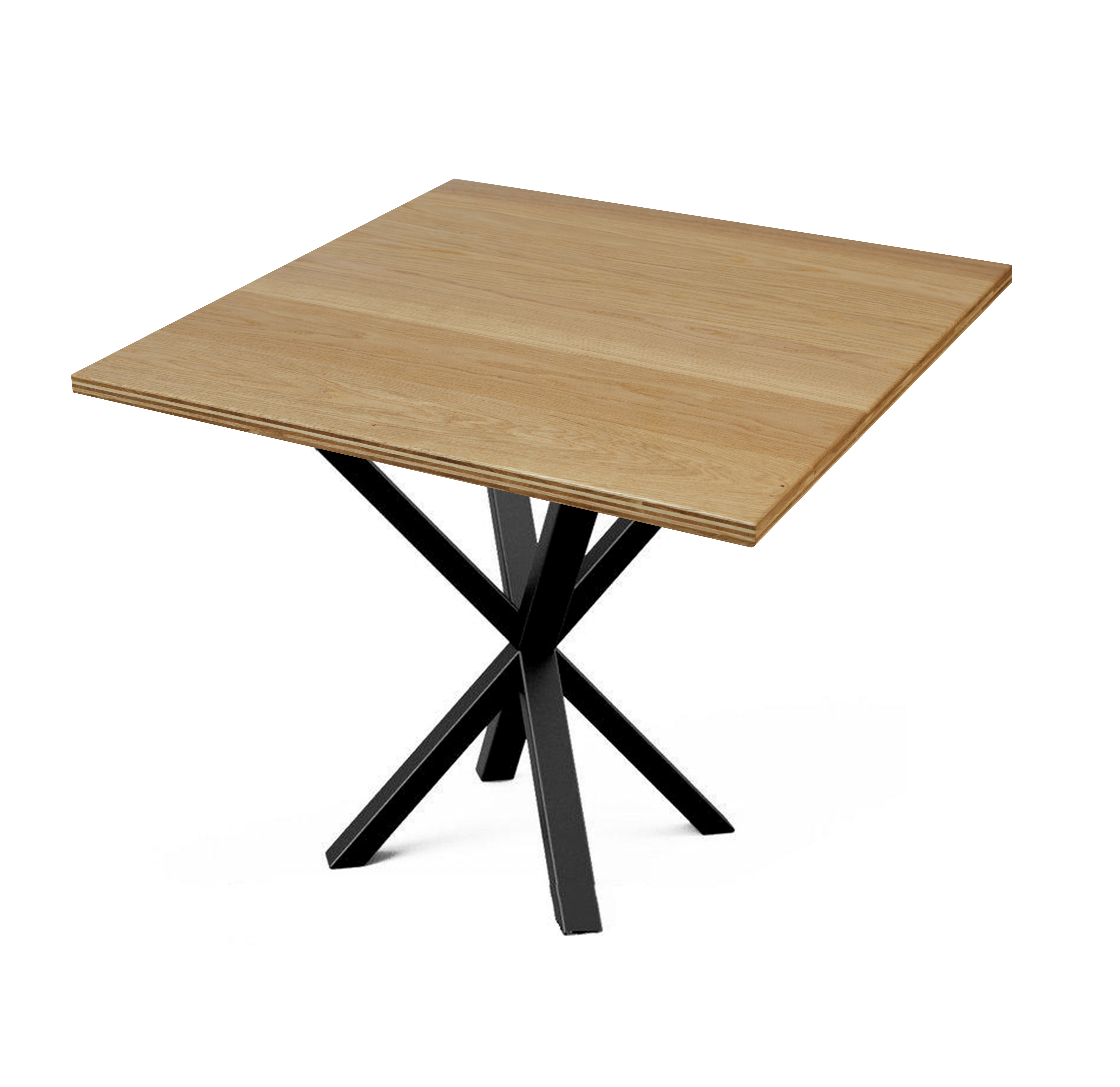 

Стол обеденный дубовый lineselect_01 700*700 ix-wood