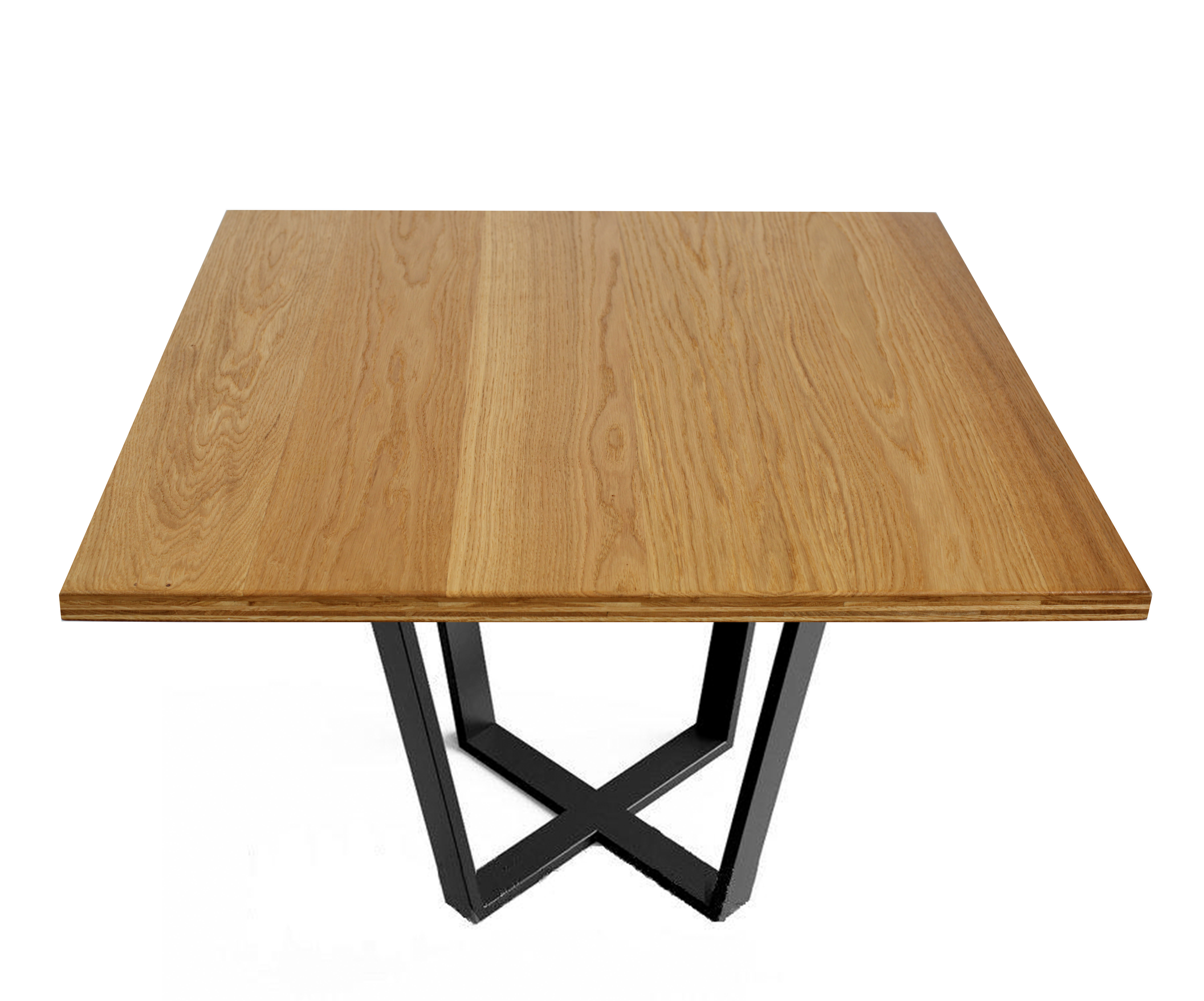 

Стол обеденный дубовый lineselect_04 800*800 ix-wood