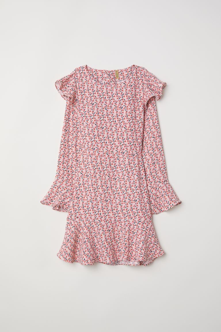 

Платье H& 0619566001 44 розовый, Платье H&M 0619566001 44 розовый
