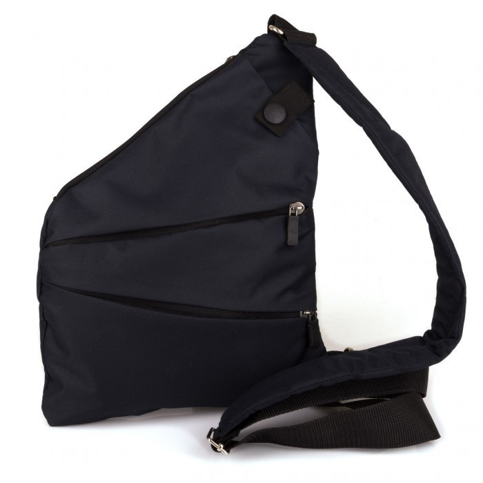 

Сумка Cross Body рюкзак через плечо мессенджер кобура Черная