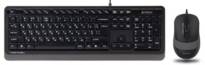 

Проводная клавиатура + мышь A4-Tech FG1010 Grey