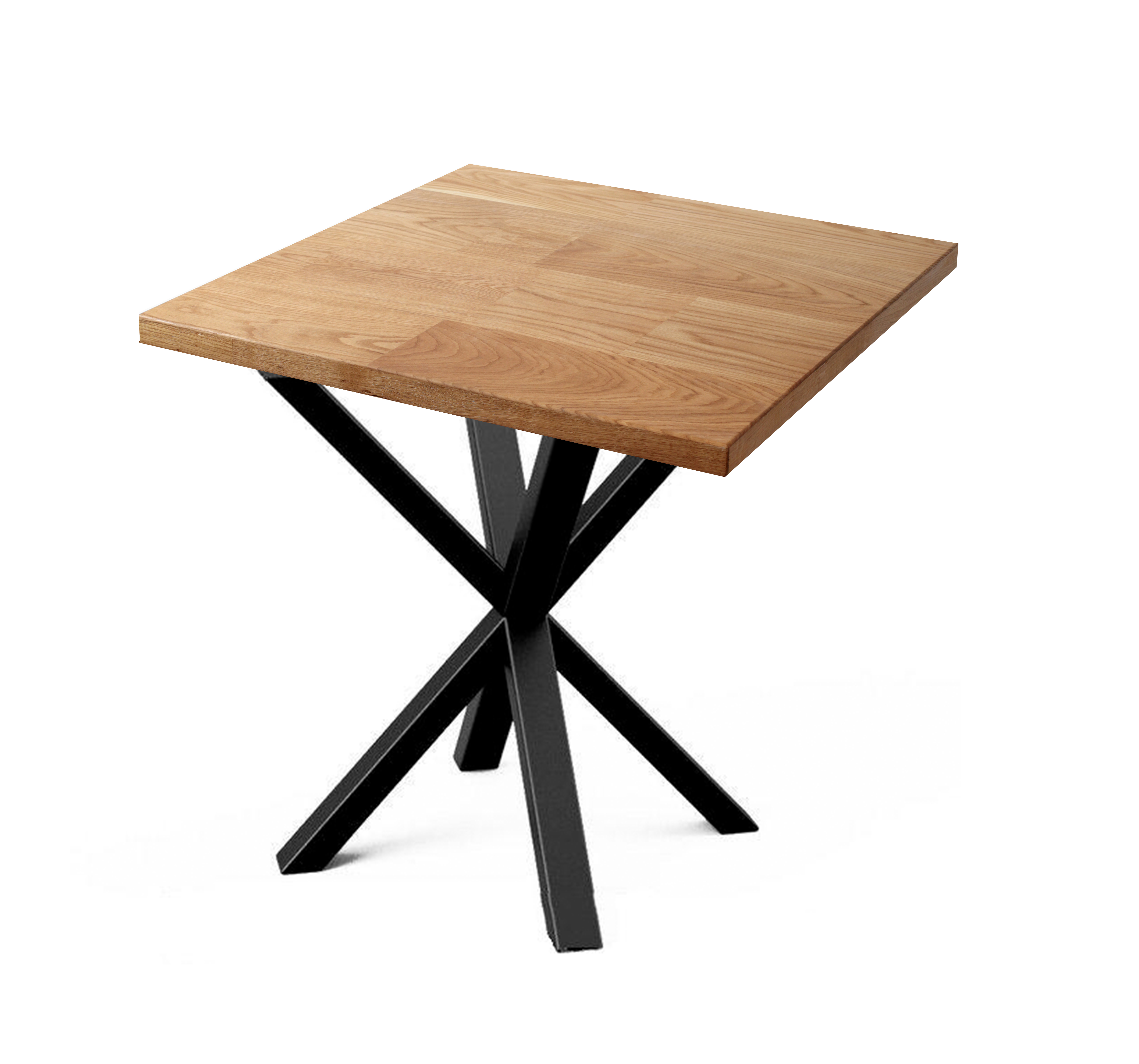 

Стол обеденный дубовый line_01 750*750 ix-wood