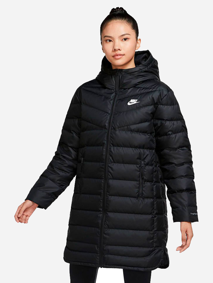 

Куртка Nike Wnsw Tf Rpl Windrunner Hd Prka DH4075-010  Черная, Куртка Nike Wnsw Tf Rpl Windrunner Hd Prka DH4075-010 XS Черная