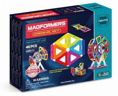 

Конструктор магнітний Magformers Carnival 46 деталей (005-30747)