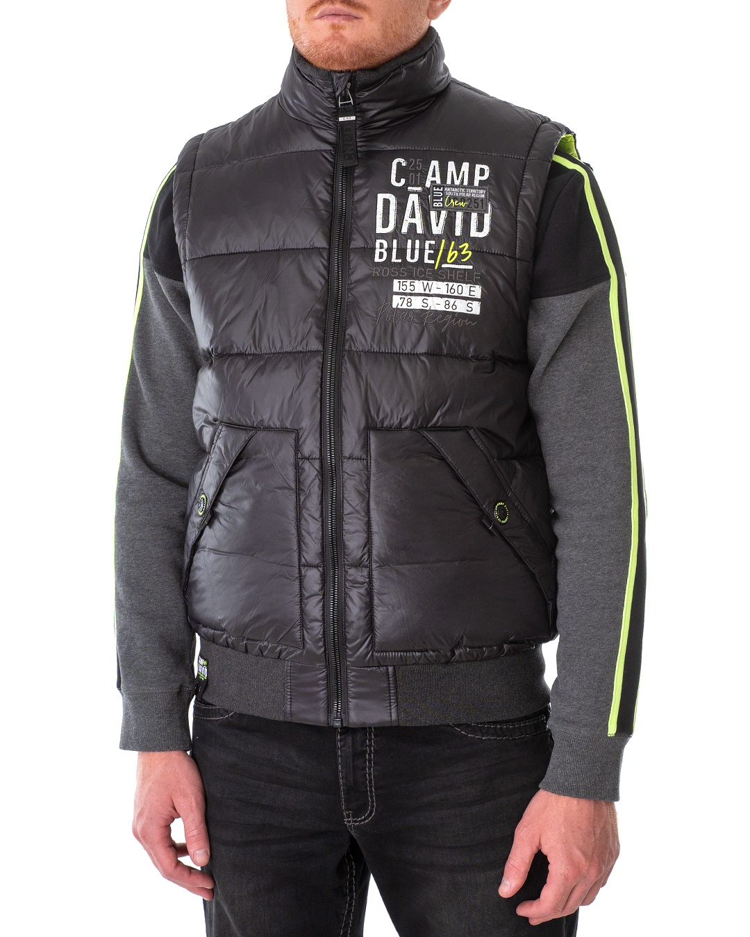 

Жилет чоловічий CAMP DAVID (2108-2208-21/21-22-2) Чорний XXL