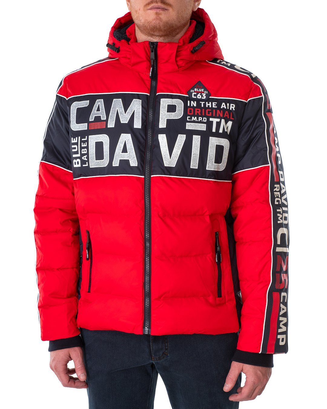 

Куртка чоловіча CAMP DAVID (2155-2239-52/21-22) Червоний XXL