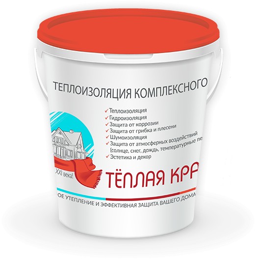 

Краска теплоизоляционная универсальная 3.6 л ТЕПЛАЯ КРАСКА белая