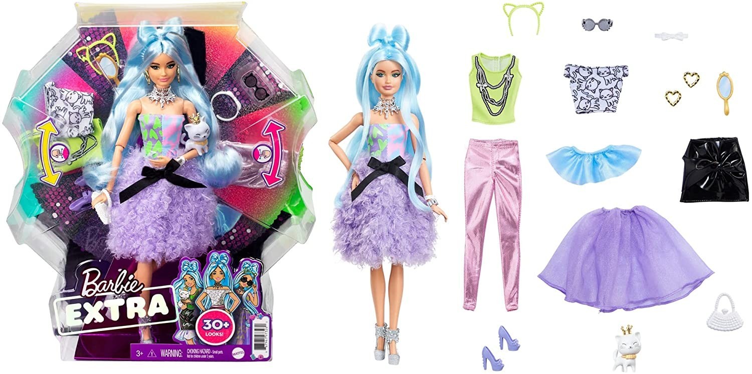 

Кукла Barbie Extra Экстра Модница Меняй и Сочетай