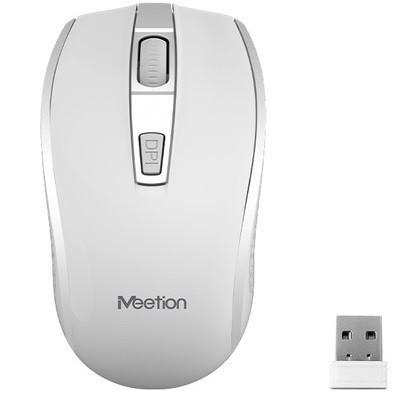

Беспроводная мышь Meetion Wireless Mouse 1600 DPI 2.4G White