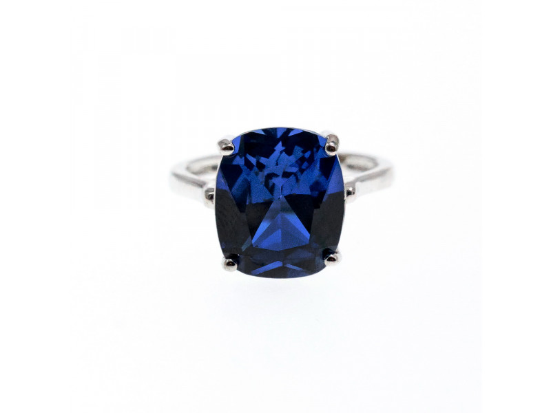 

Серебряное кольцо с сапфиром Сапфировая любовь Натуральный Sky Jewelry 003016