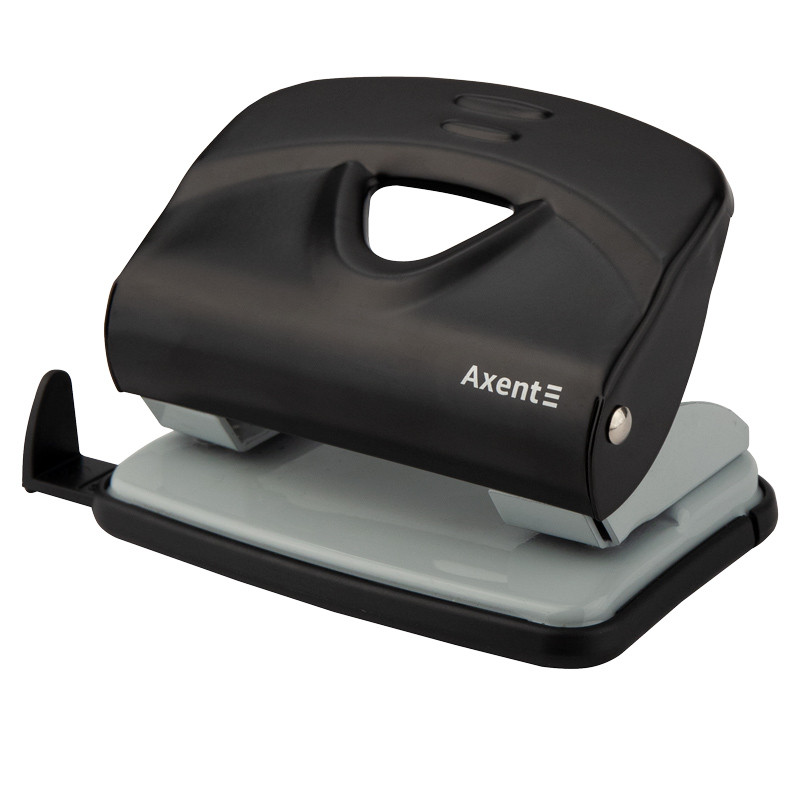 

Дирокол "Axent" 20арк. метал. чорний №3920-01 Exakt-2(12)