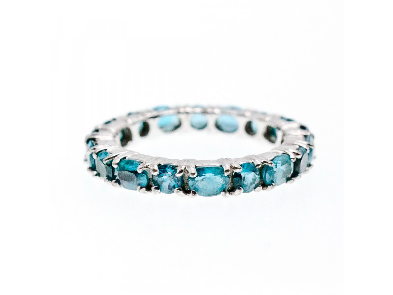 

Серебряное кольцо с топазом Бесконечность Натуральный Sky Jewelry 003019