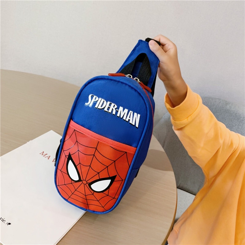 

Сумка дитяча Spiderman синя з червоним S0213