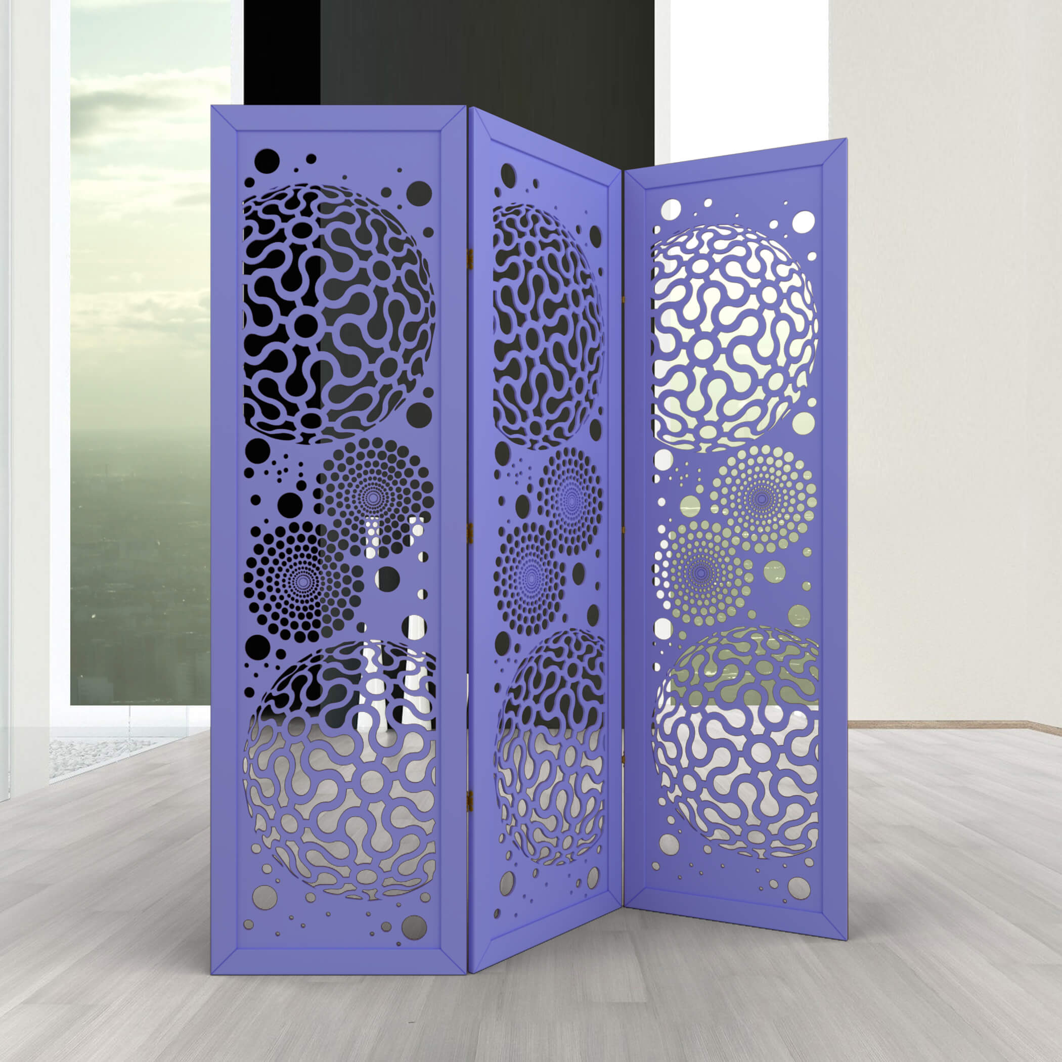 

Ширма ДекоДім Аліса на 3 секції 120х200 см (DK31-13)