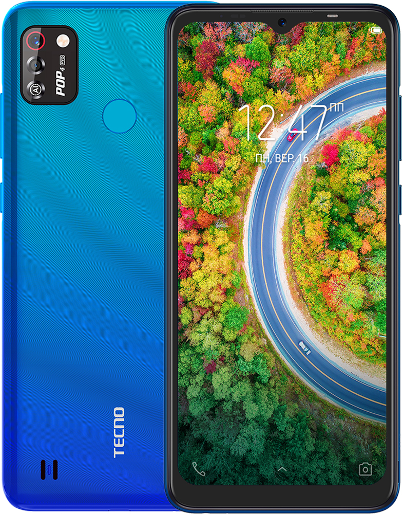 

Смартфон Tecno Pop 4 Pro (BC3) 1/16GB Vacation Blue