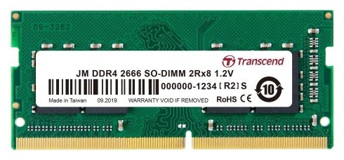 

Оперативна пам'ять Transcend DDR4 32GB 2666Mhz (JM2666HSE-32G) (6736287)