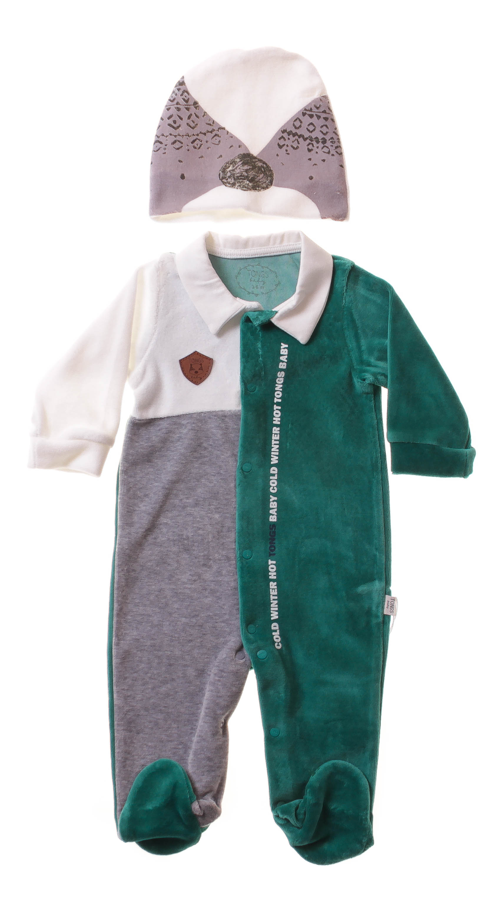 

Комбинезон + Шапка Tongs Зеленый 68 см 2350 (509086)