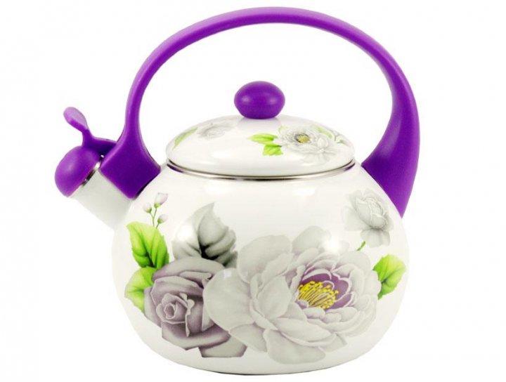 

Чайник эмалированный Zauberg 22L 2л Роза 2.2л